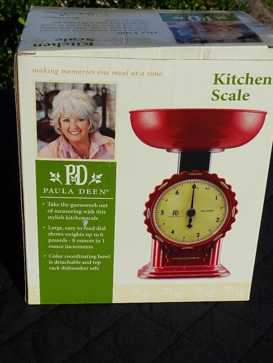 Paula Deen Other - Paula Deen Red Kitchen Scale